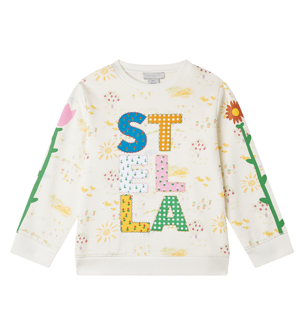 Stella McCartney Kids Sweatshirt - Ivory w. Print
