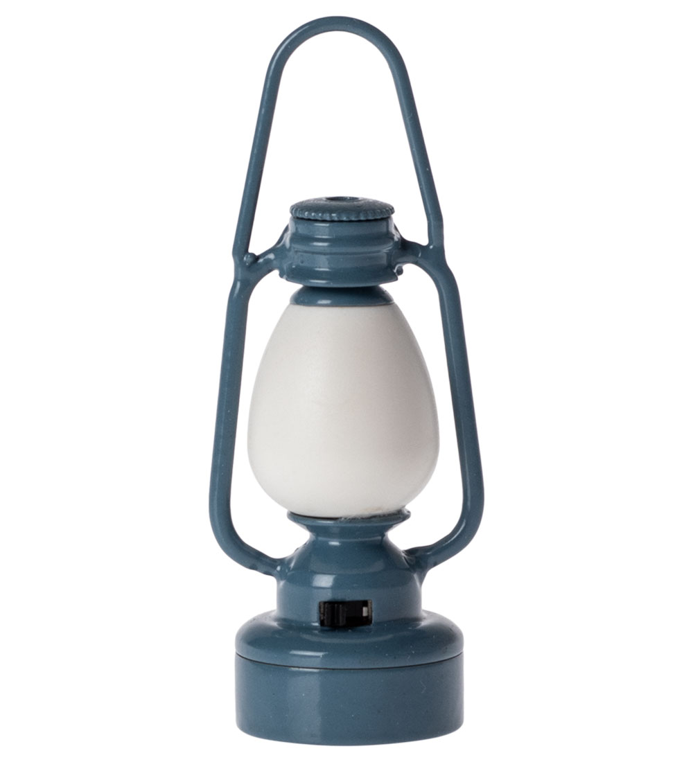 Maileg Smáljósker - Vintage lantern - Mús - Blá