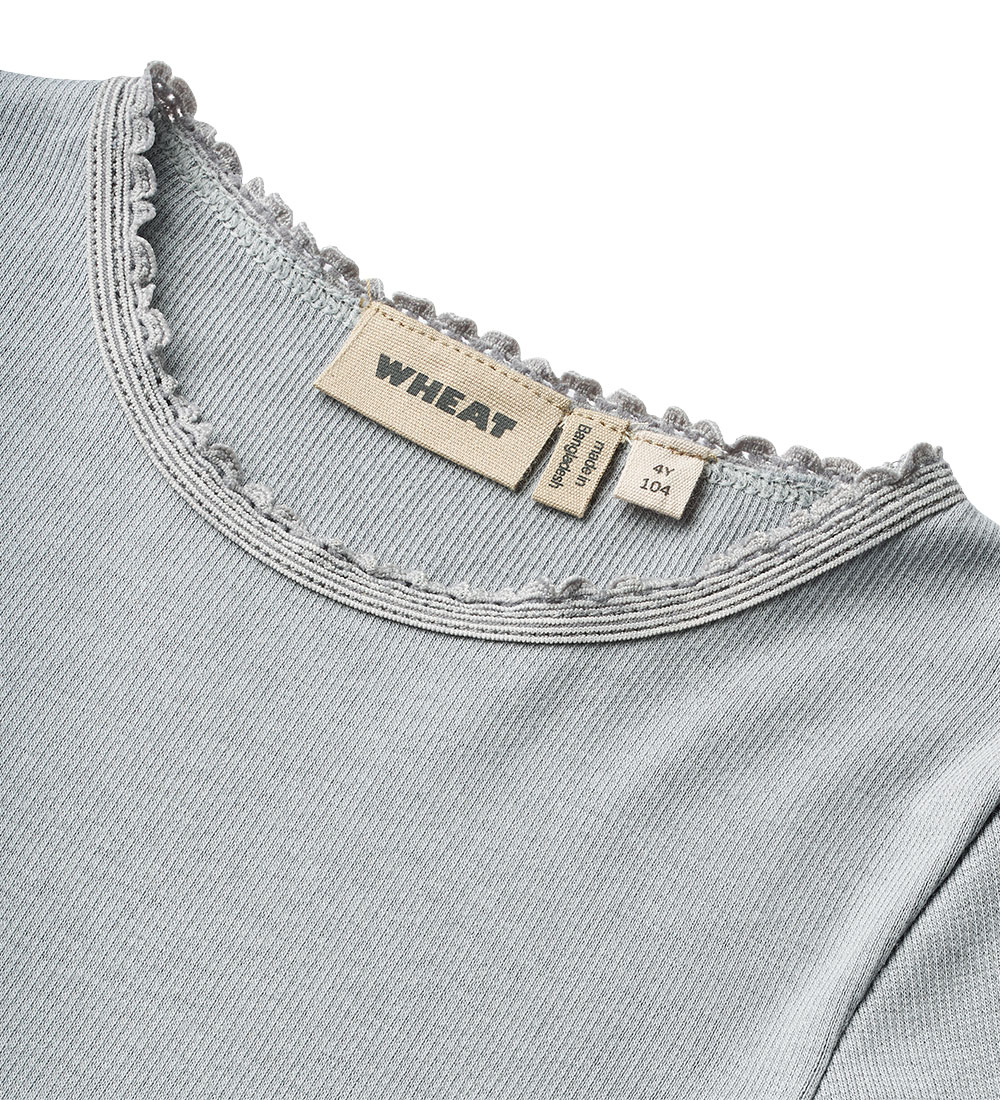 Wheat Blouse - Rib - Reese - Cloudy Sky