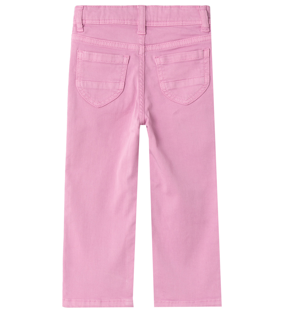 Name It Trousers - Twill - NmfPolly - Fuchsia Pink