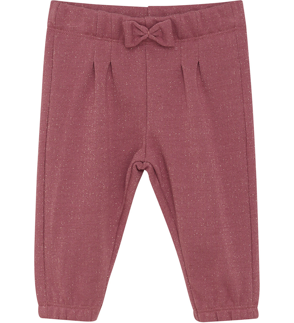 Minymo Joggingbuxur - Deco Rose