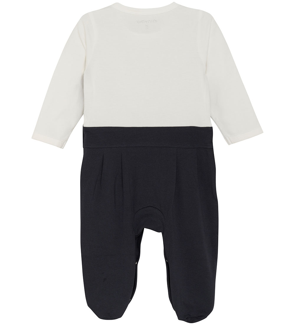 Minymo Jumpsuit - Blue/White/Black
