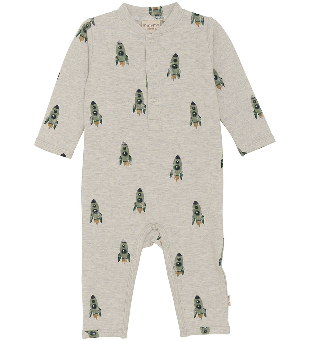 Minymo Jumpsuit - Grey Melange