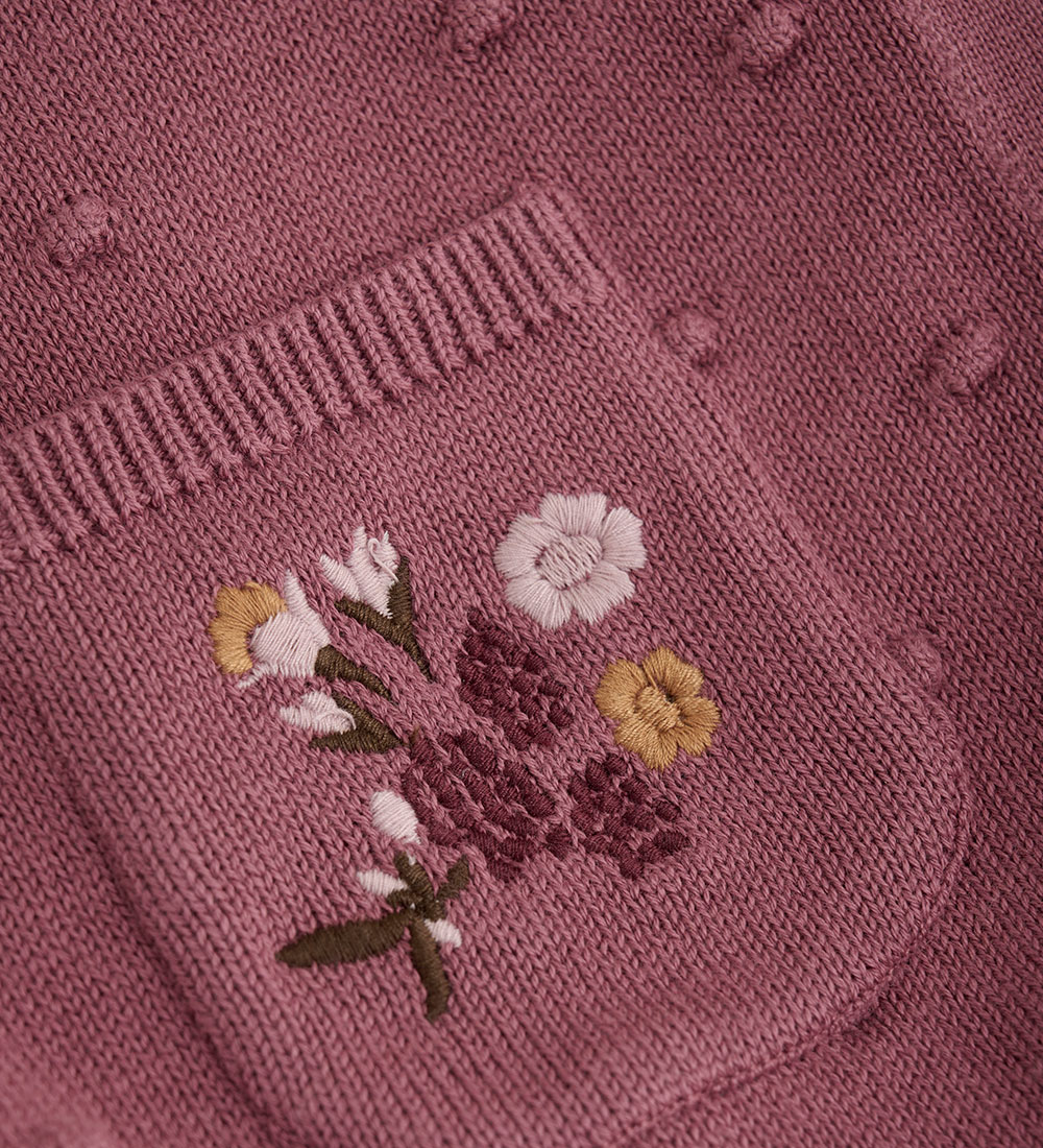 Minymo Cardigan - Knitted - Deco Rose