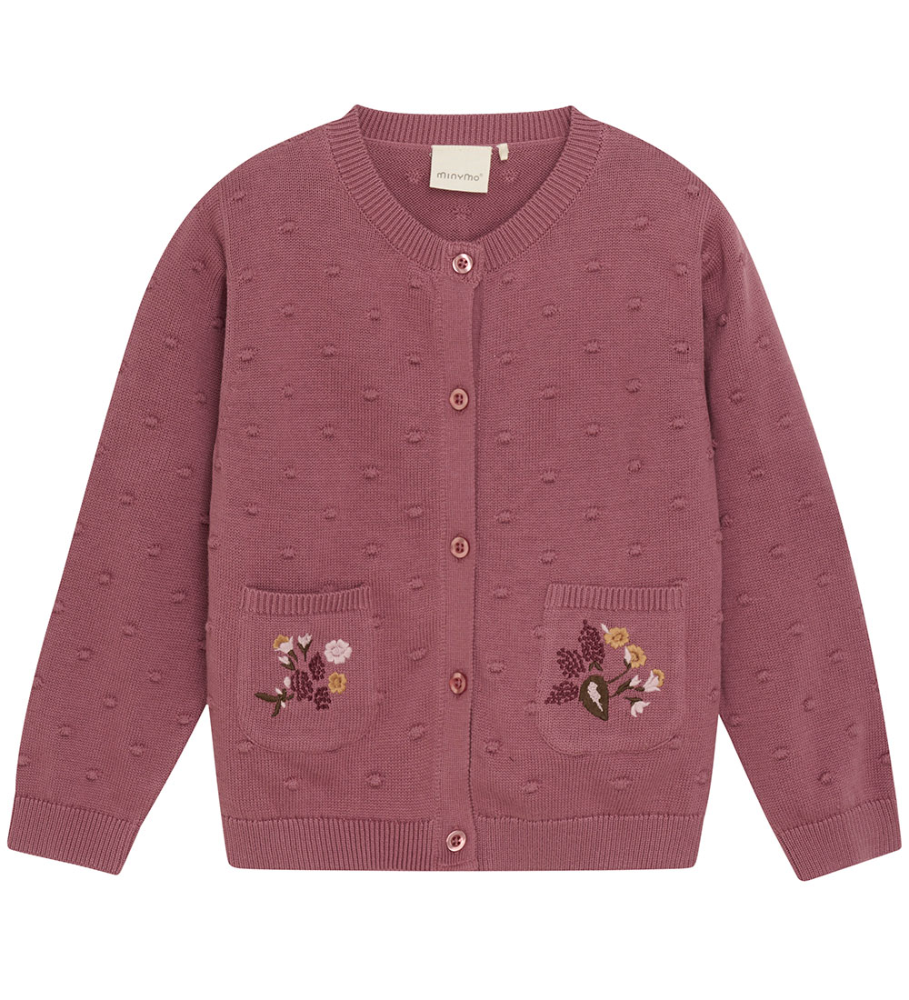 Minymo Cardigan - Knitted - Deco Rose