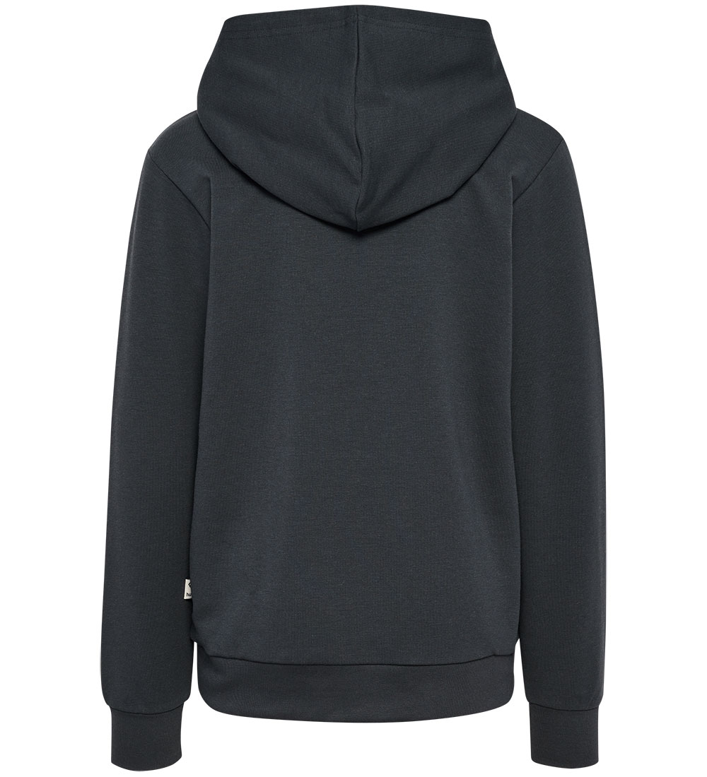 Hummel Hoodie - HmlCuatro - Asphalt/Black