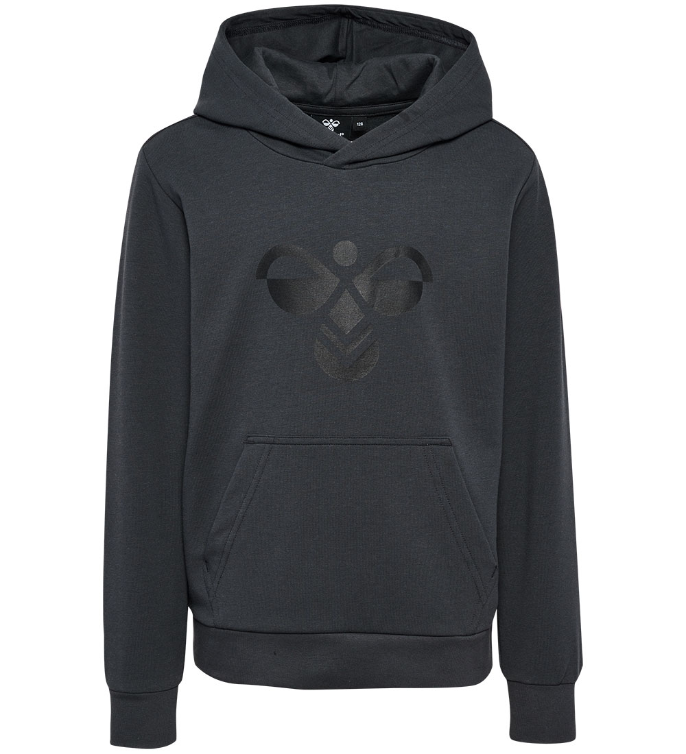 Hummel Hoodie - HmlCuatro - Asphalt/Black
