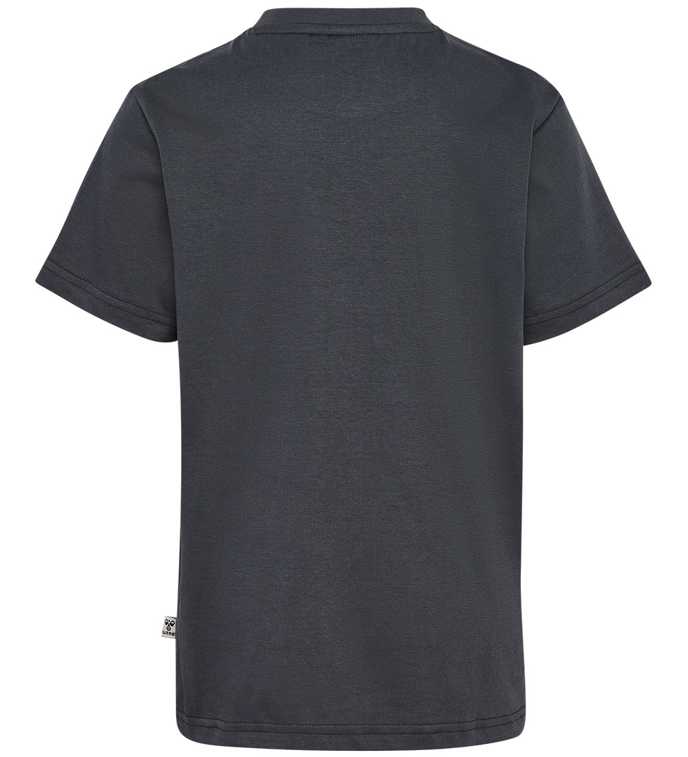 Hummel T-shirt - HmlTres - Asphalt/Black