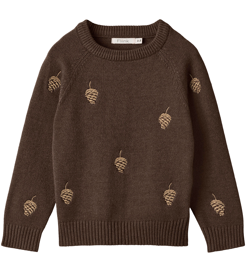 Fliink Blouse - Knitted - Benna - Carafe