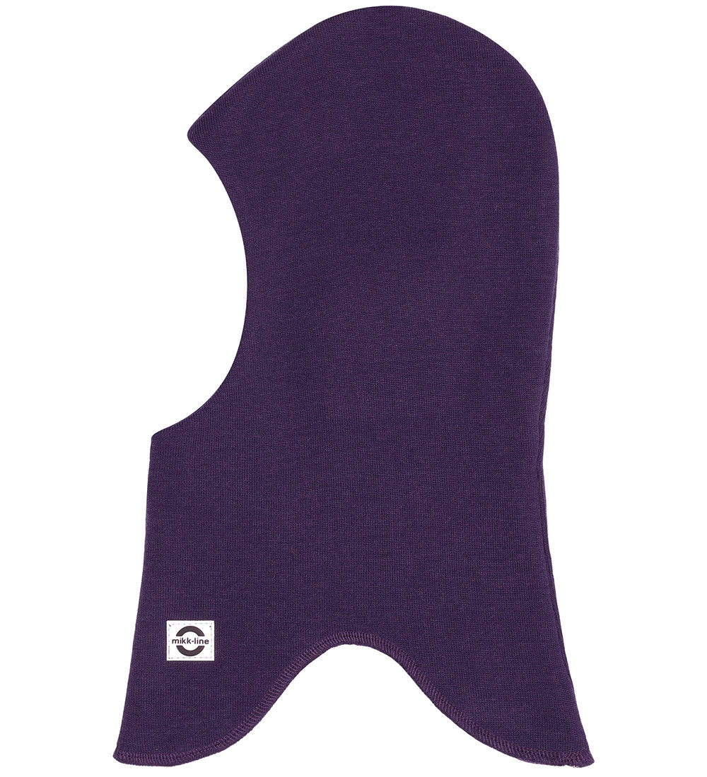 Mikk-Line Balaclava - Wool/Acrylic - 2-layer - Nightshade