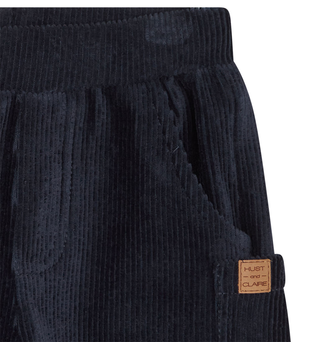 Hust and Claire Corduroy Trousers - Gus - Navy