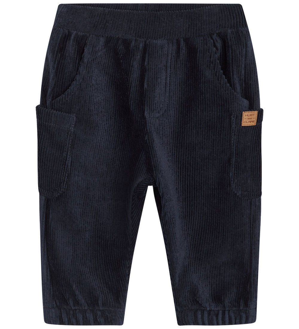 Hust and Claire Corduroy Trousers - Gus - Navy