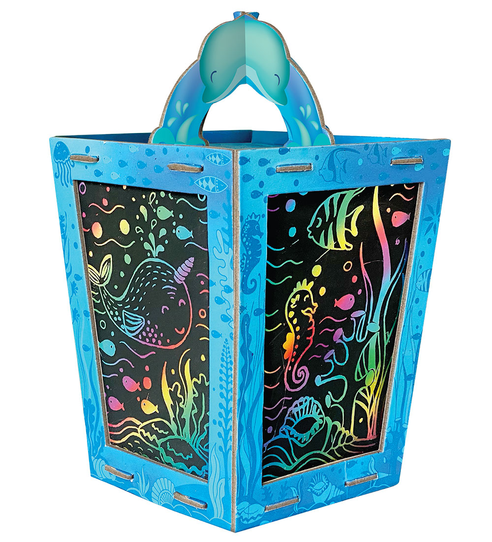 Box Candiy Creation Set - Lantern Scratch Art-Set - Totally Twil