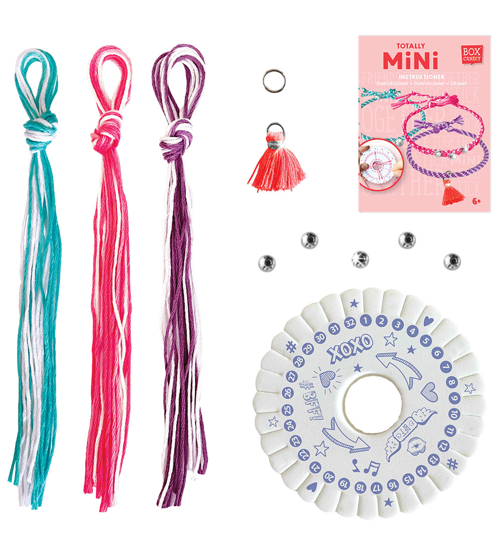 Box Candiy Föndursett - Mini Armband sett - Algjörlega Mini