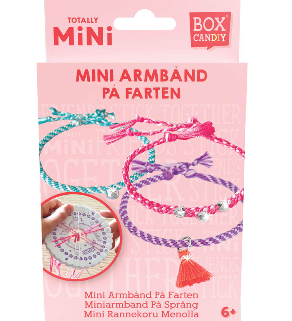 Box Candiy Föndursett - Mini Armband sett - Algjörlega Mini