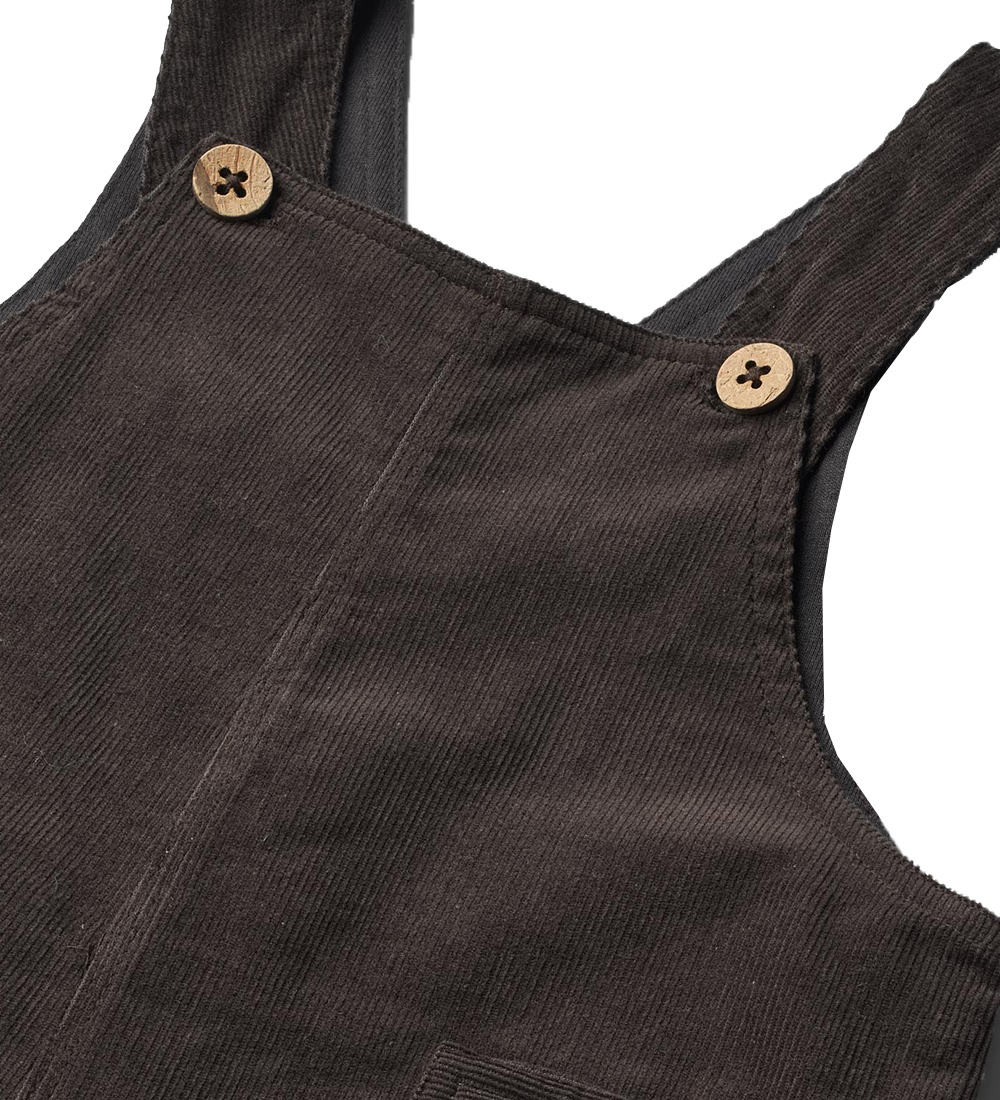 Wheat Overalls - Corduroy - Viggo - Raven
