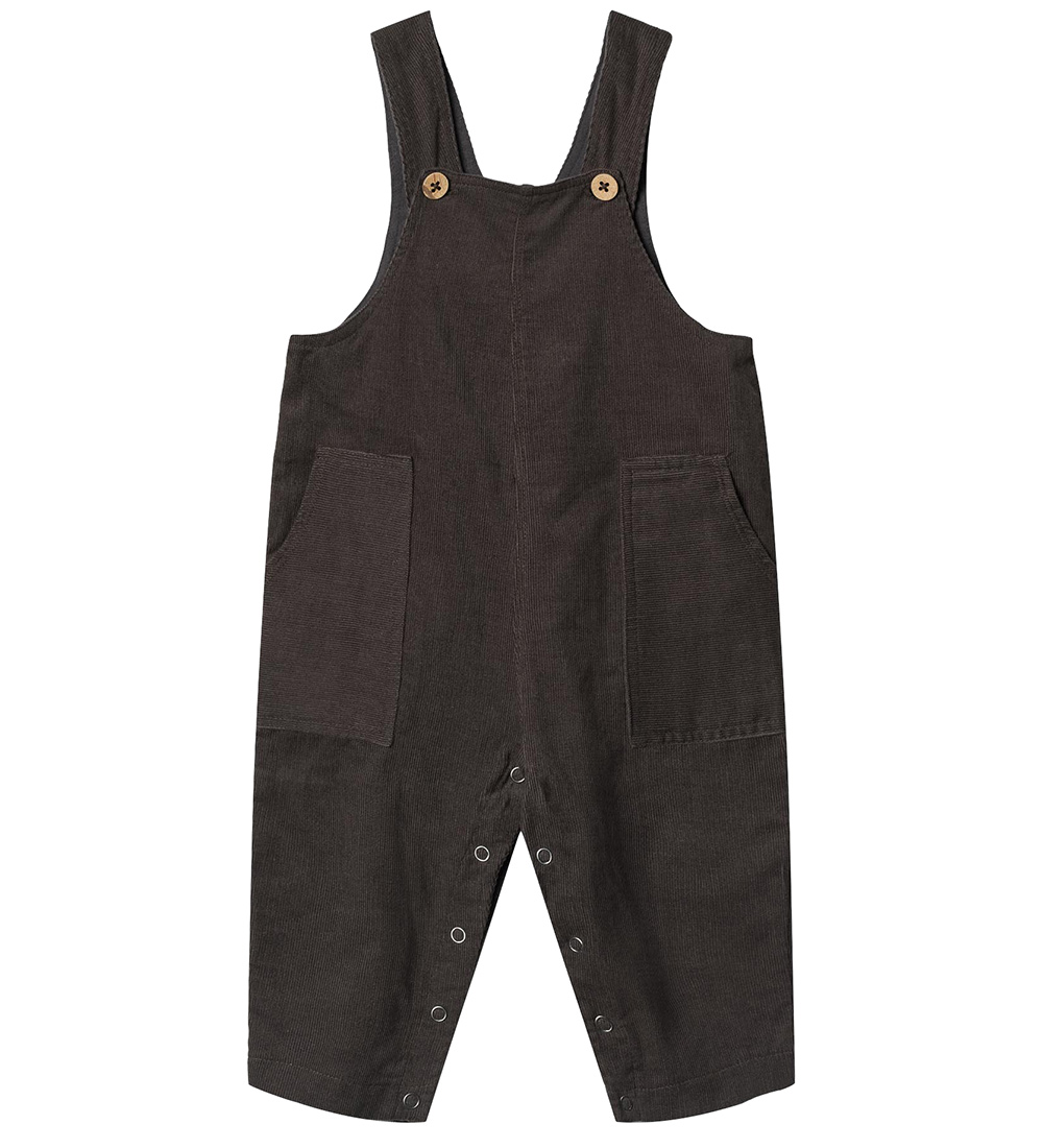 Wheat Overalls - Corduroy - Viggo - Raven