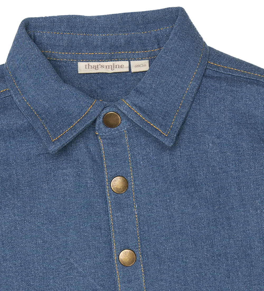 That's Mine Hemd - Dean - Denim - Copen Blue