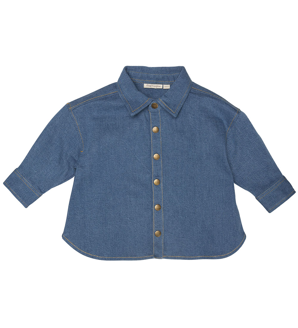 That's Mine Hemd - Dean - Denim - Copen Blue