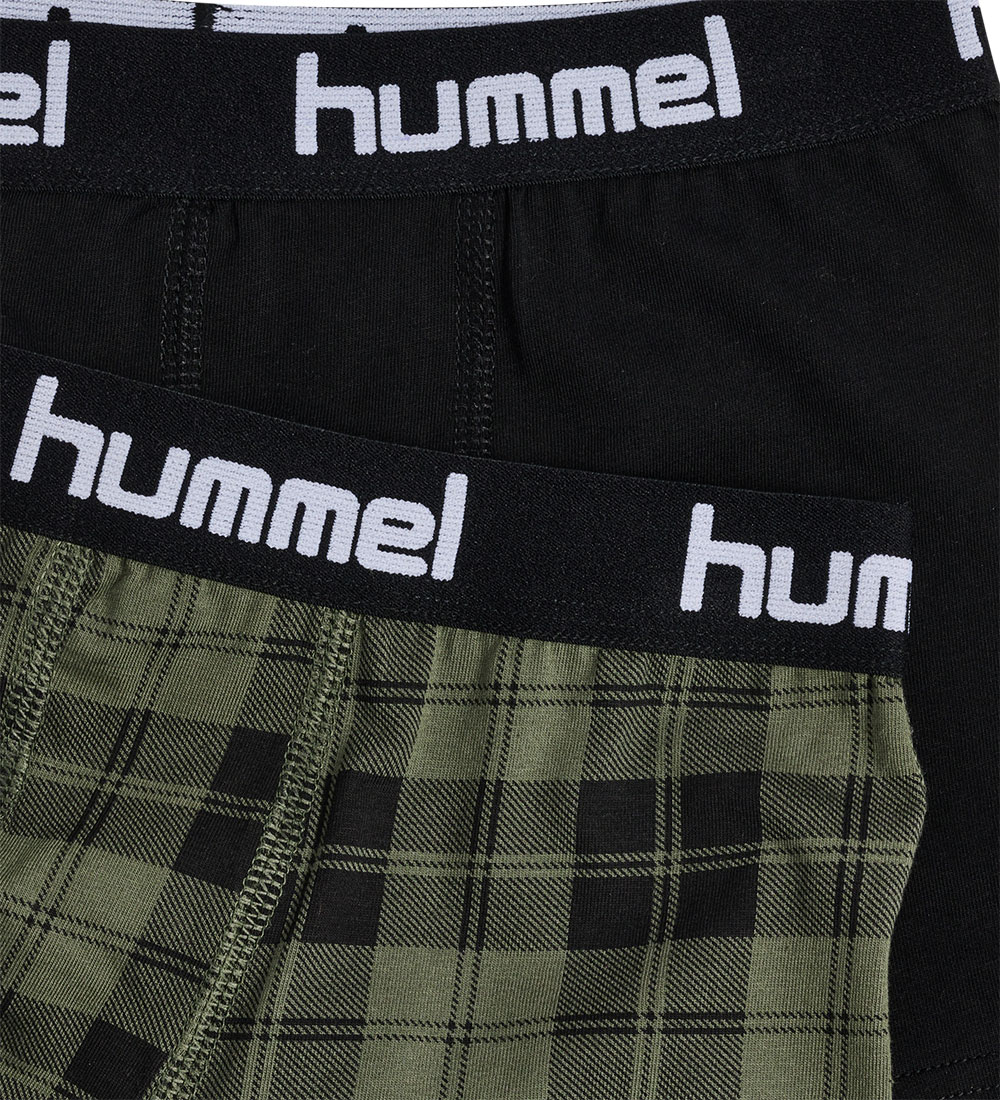 Hummel Boxers - hmlNolan - 2-Pack - Dusty Olive