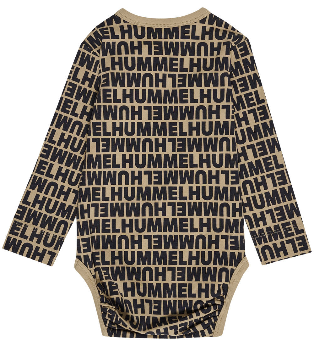 Hummel Bodysuit L/æ - hmlOlla - Tavertine