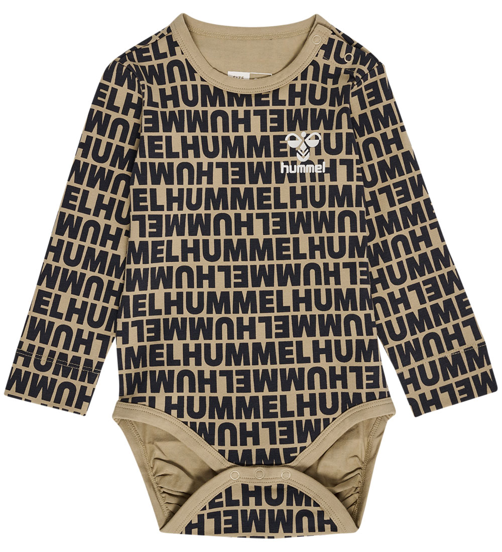 Hummel Bodysuit L/æ - hmlOlla - Tavertine
