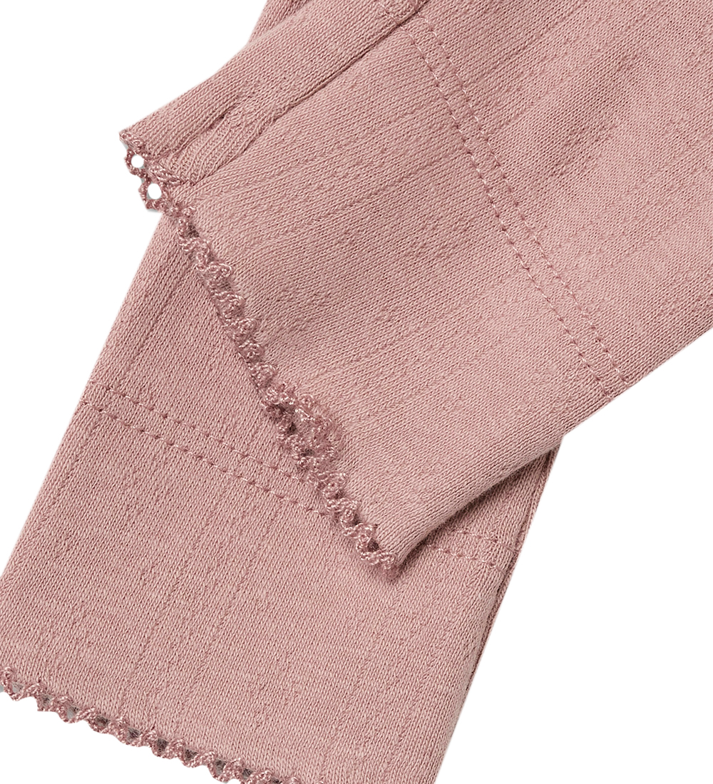 Name It Leggings - Slim - NbfNigella - Woodrose