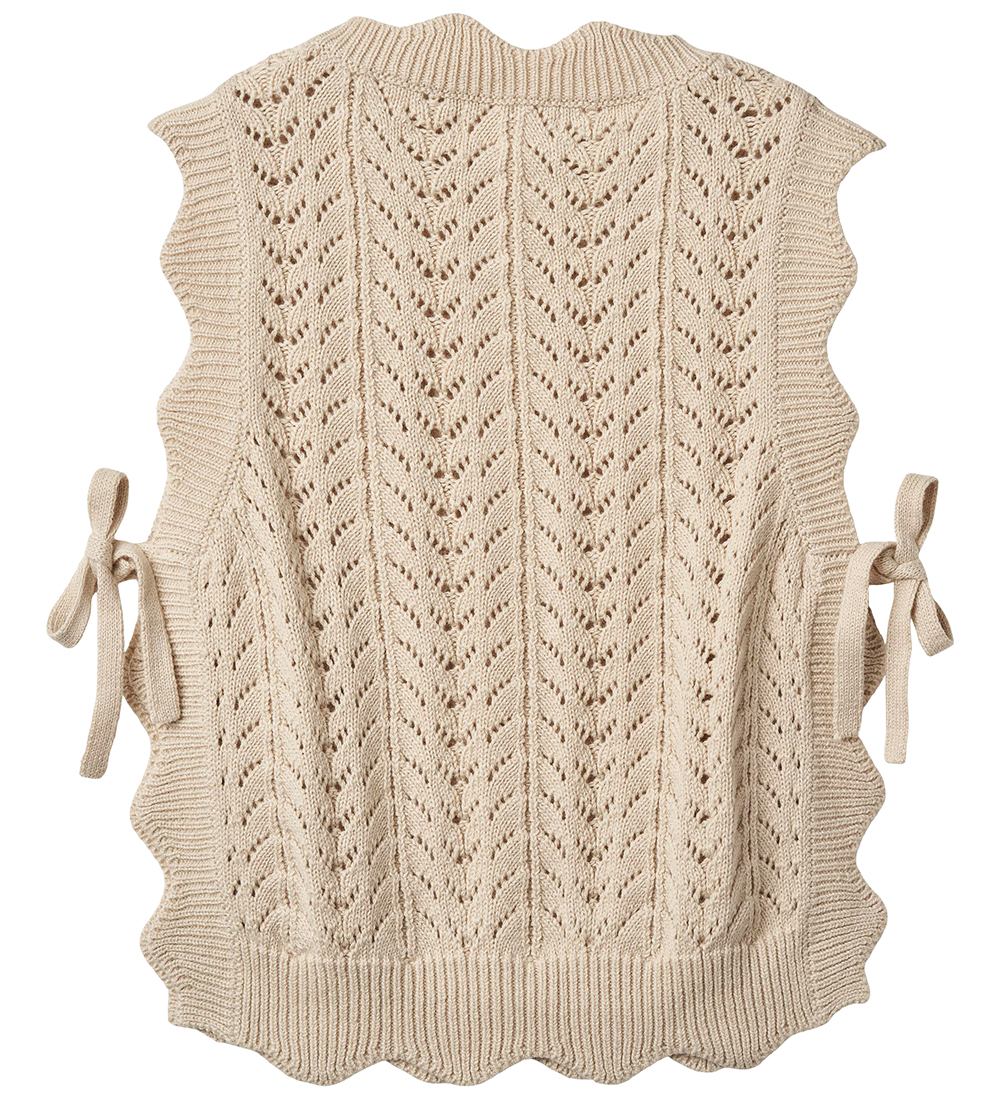 Fliink Waistcoat - Knitted - Nova - Sandshell