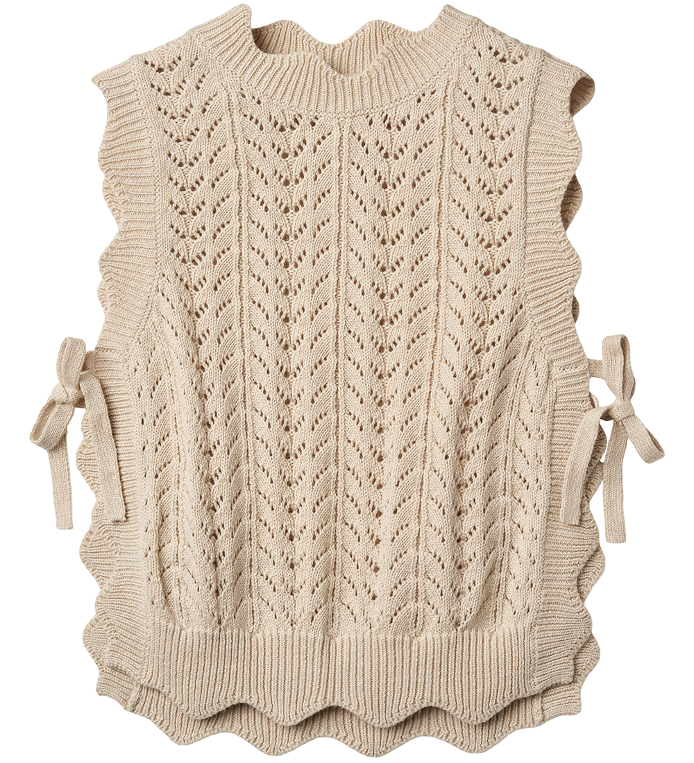 Fliink Waistcoat - Knitted - Nova - Sandshell
