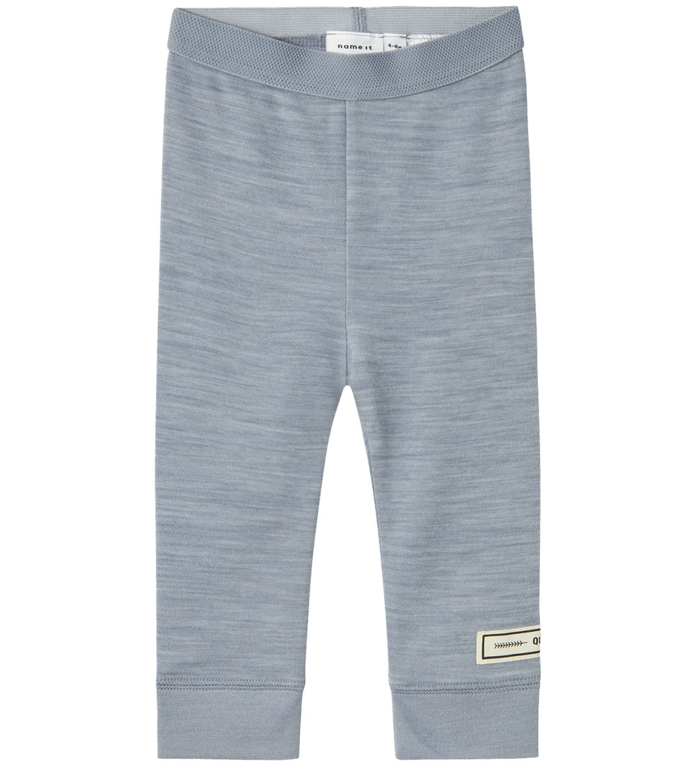 Name It Leggings - Wool - NbmWyla - Tradewinds
