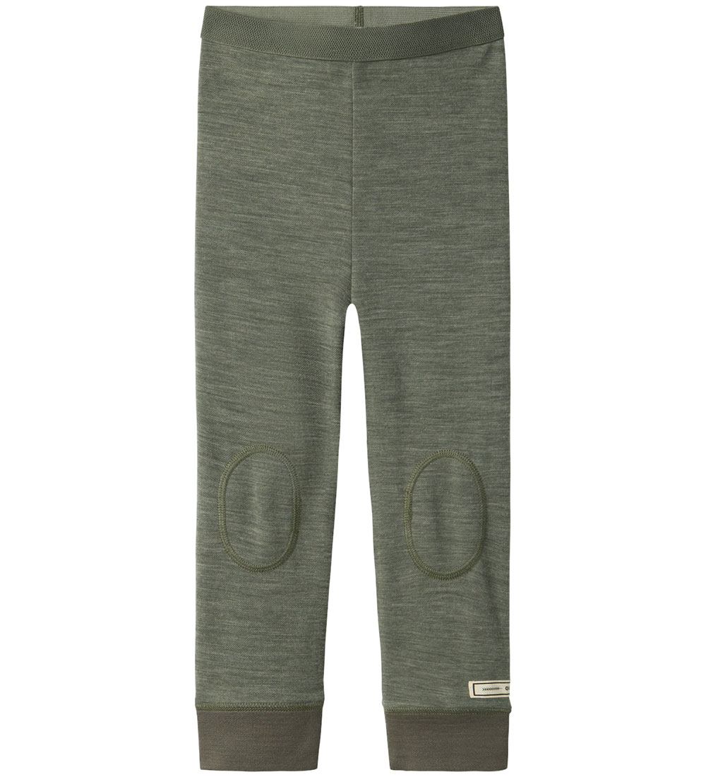 Name It Leggings - Wool - NbmWyla - Mulled Basil