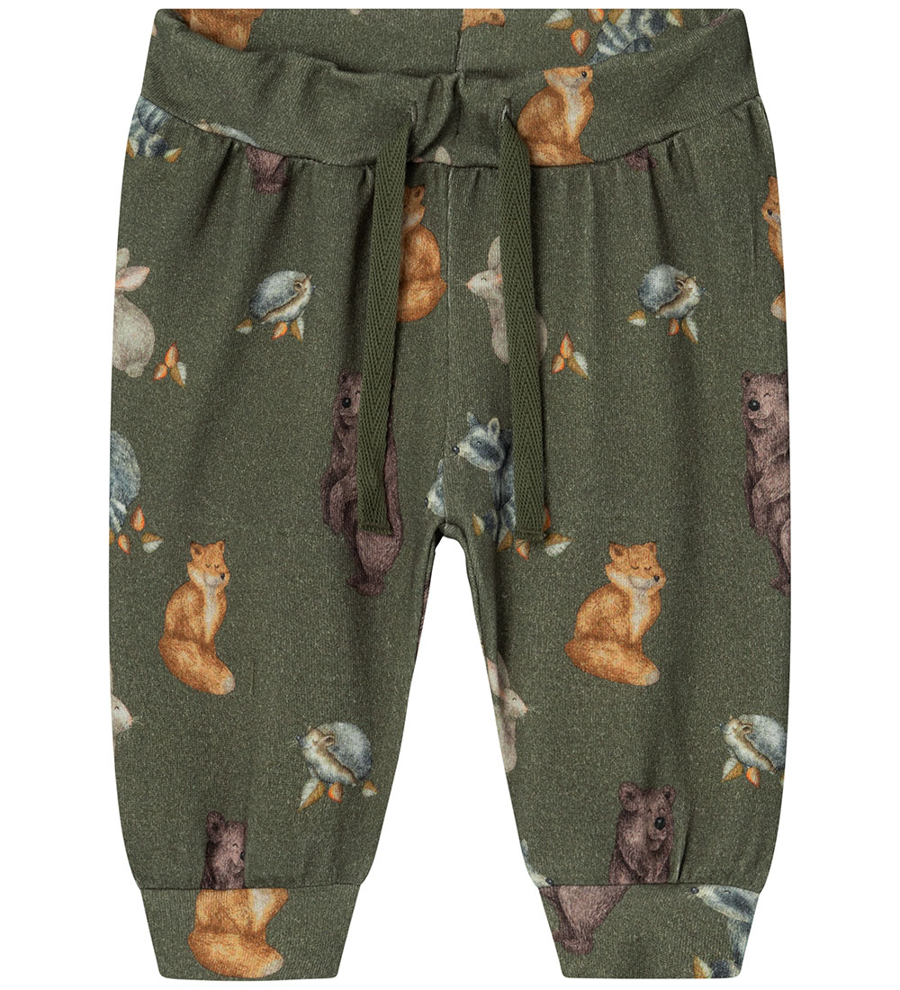 Name It Trousers - NbmOxygen - Tea Leaf