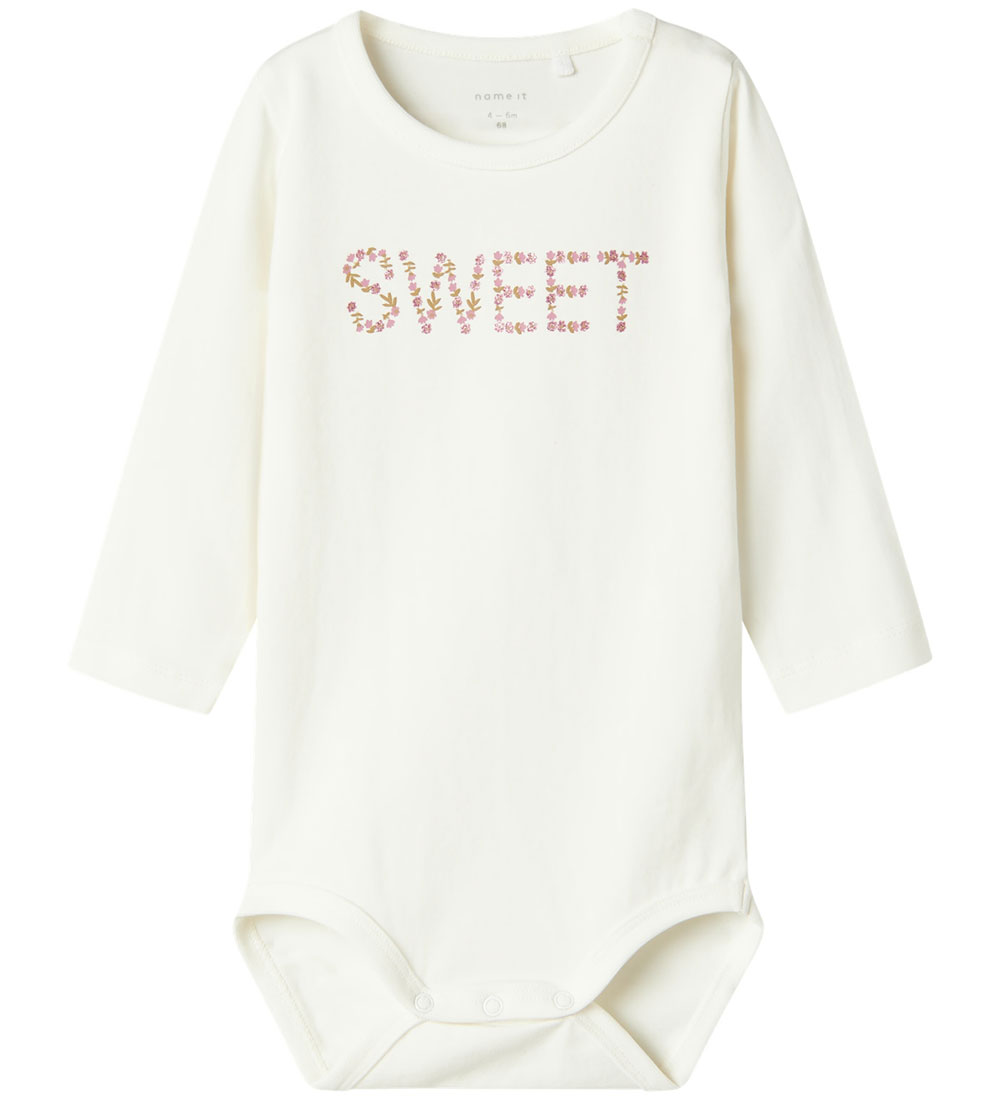 Name It Romper L/æ - NbfOsia - Jet Stream