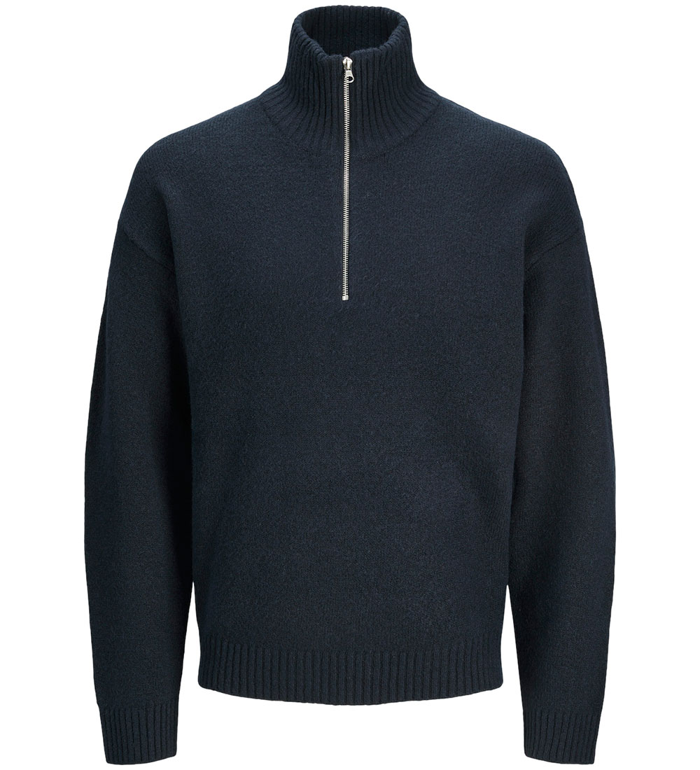 Jack & Jones Sweatshirt - Knitted - JorOllie - Sky Captain