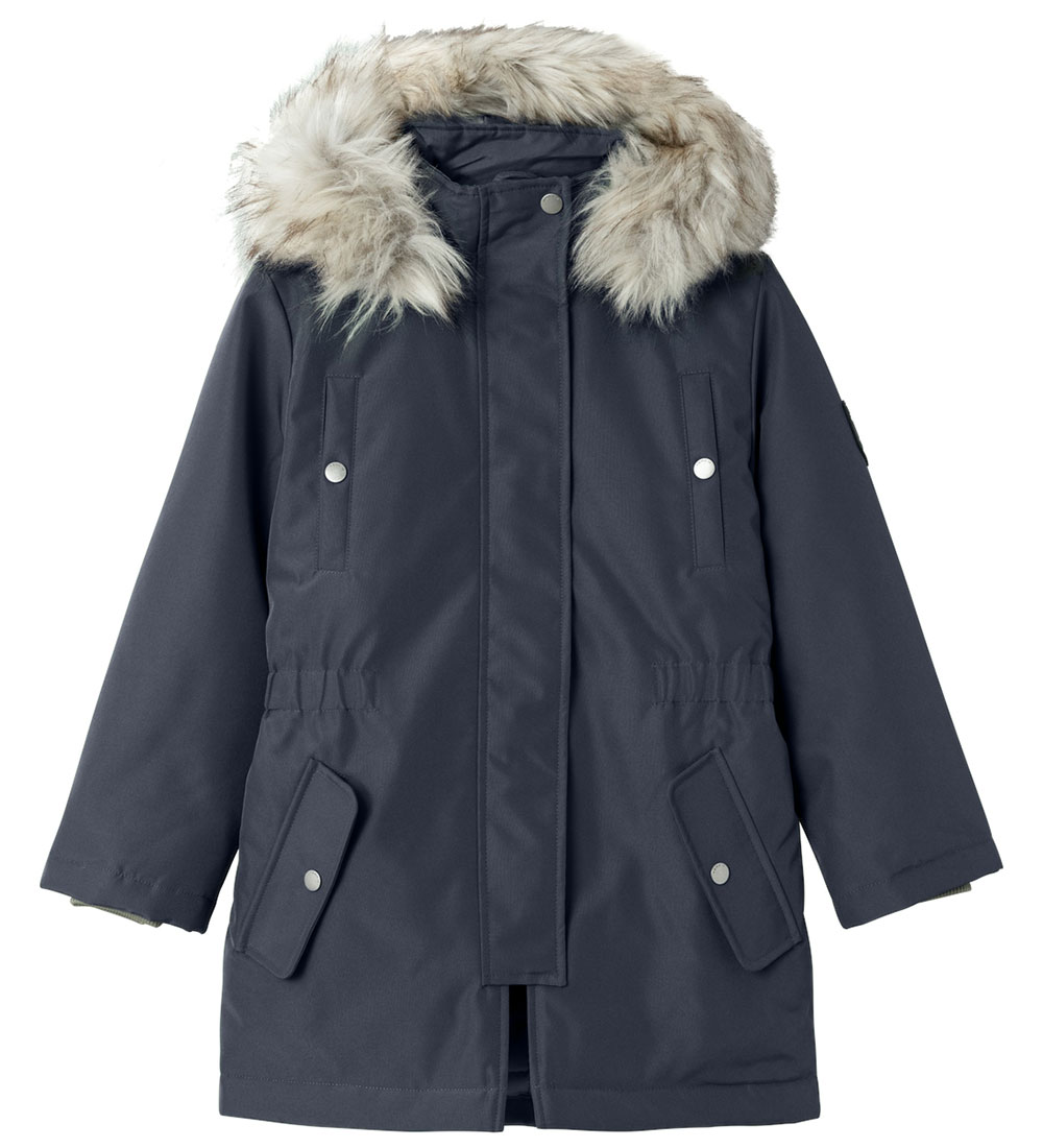 Name It Úlpa - NOOS - NkfMilla Parka - Dark Sapphire