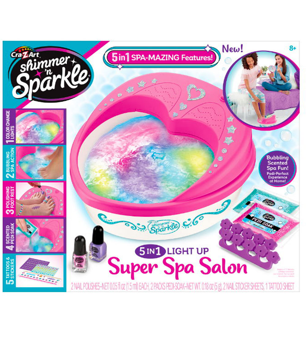Shimmer N Sparkle 5-í-1 Light Up Spa Salon