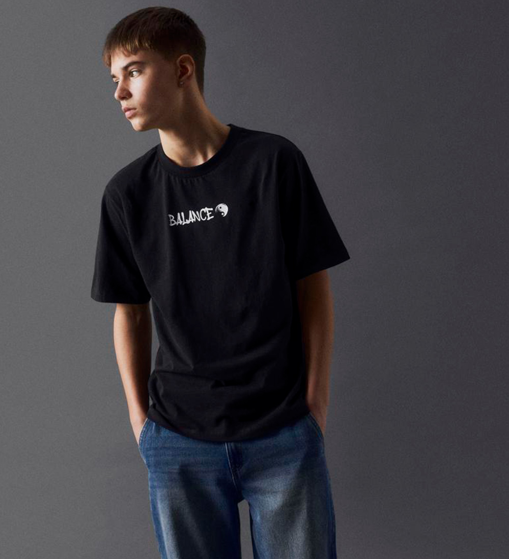 LMTD T-shirt - NlmSalance - Black