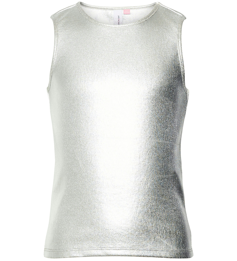 Débardeur Vero Moda Girl - Argent Colour/Revêtement par feuille