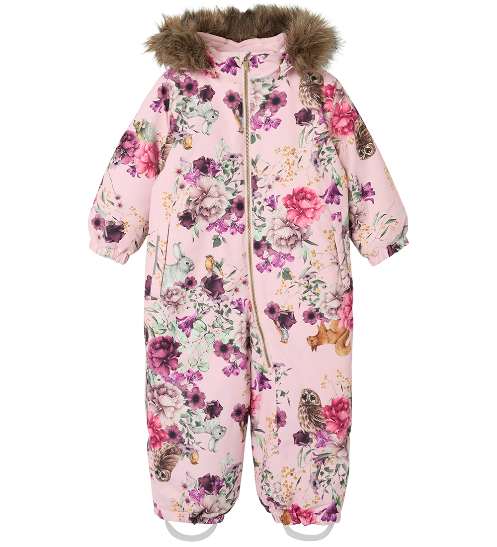 Name It Snowsuit - NOOS - NmfSnow10 - Parfait Pink/WOODLAND