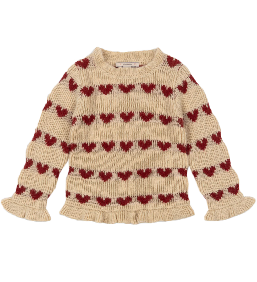 Blouse Konges Sløjd - Tricoté - Chanter - Heart
