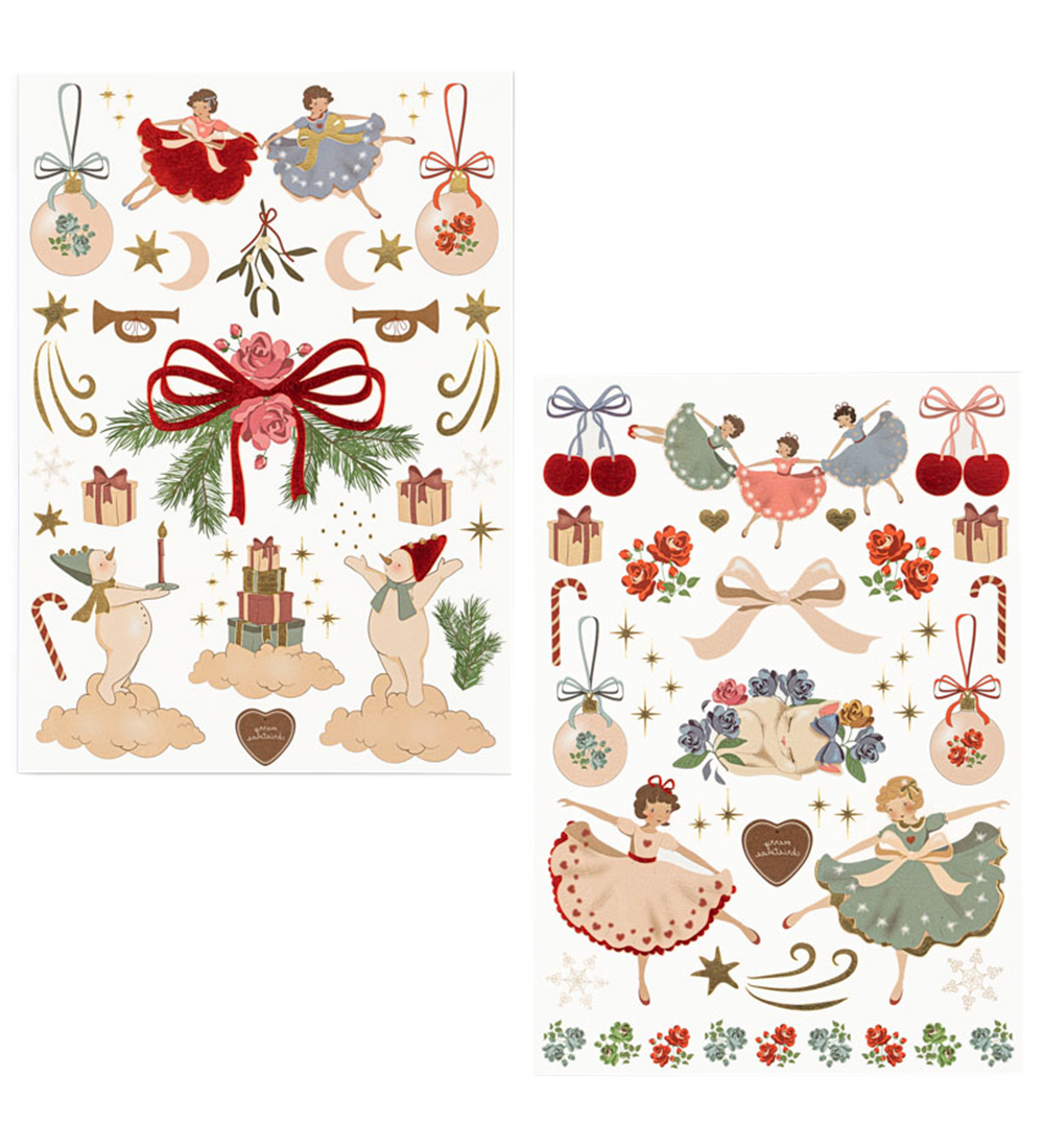 Tatouages Konges Sløjd - Noël - 2 feuilles