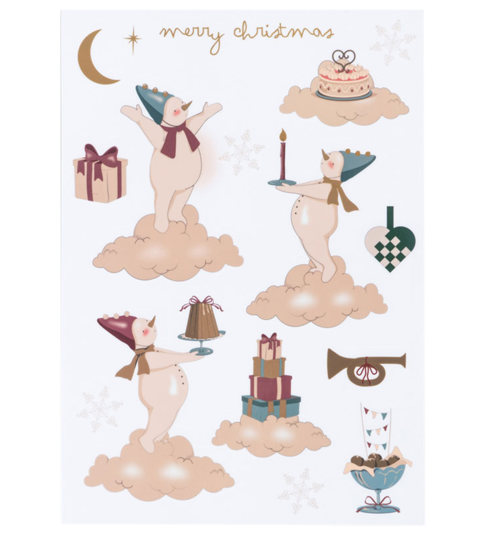 Konges Sløjd Window decoration set - Christmas - Let It Snow