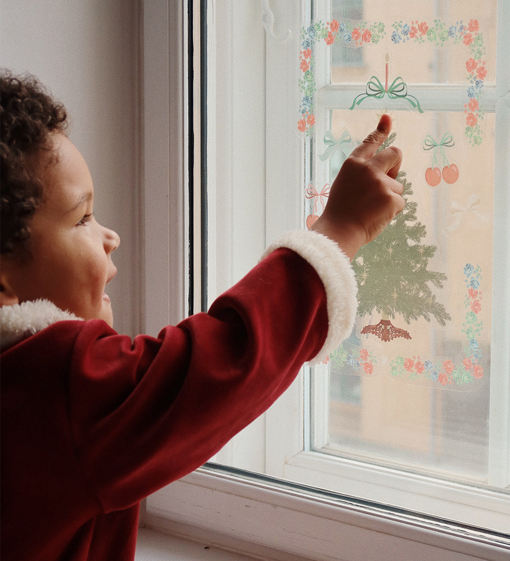 Konges Sløjd Window decoration set - Christmas - Let It Snow
