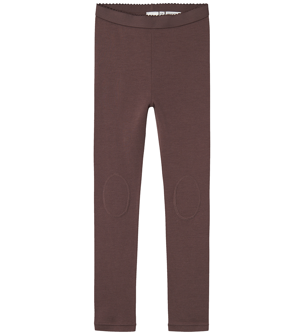 Name It Leggings - Wool - NkfWillto - Sparrow