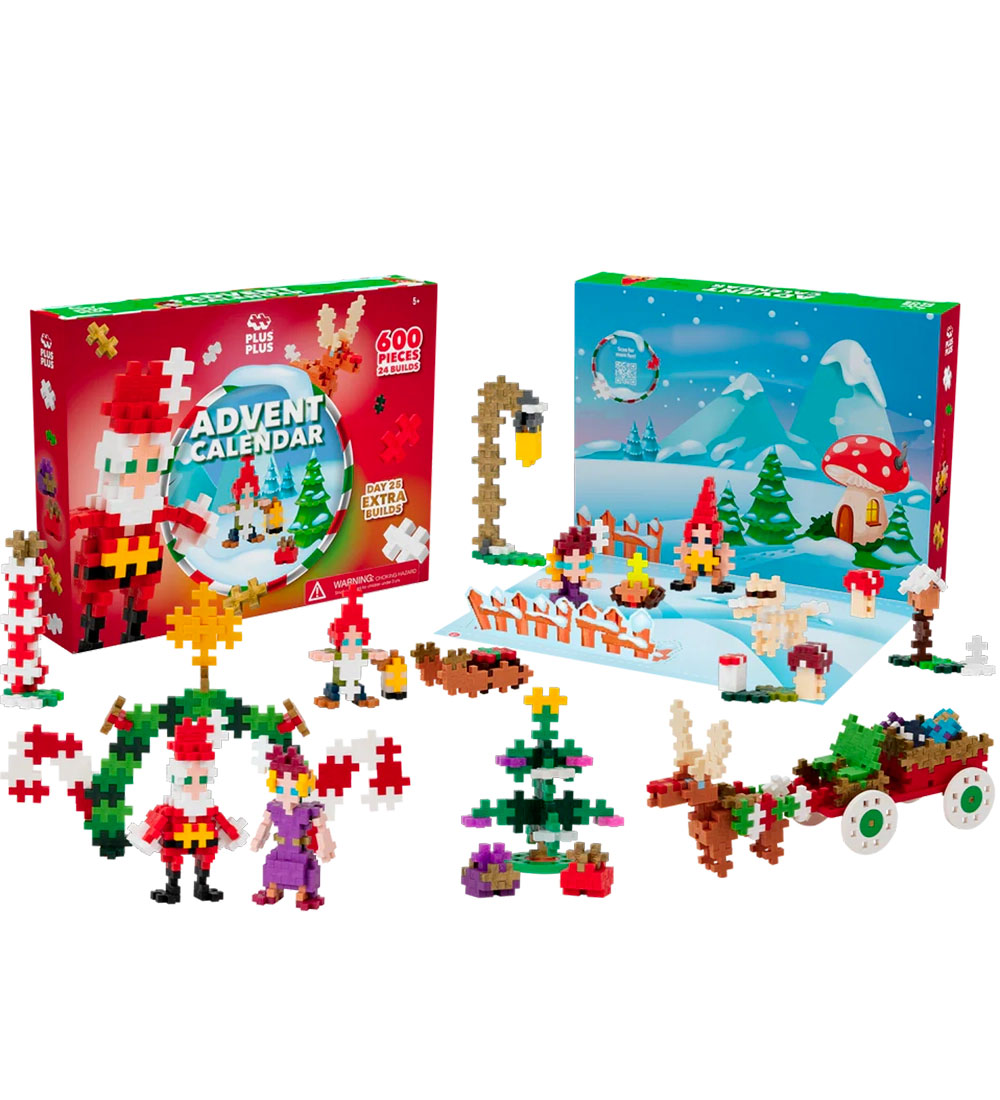 Plus-Plus Advent Calendar - 600 Parts