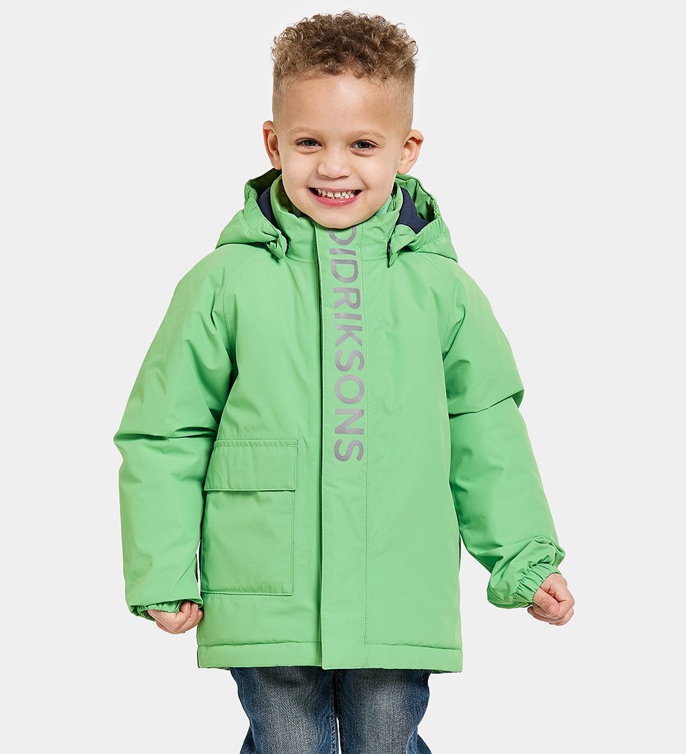 Didriksons Winter Coat - Talvi - Dusty Lime