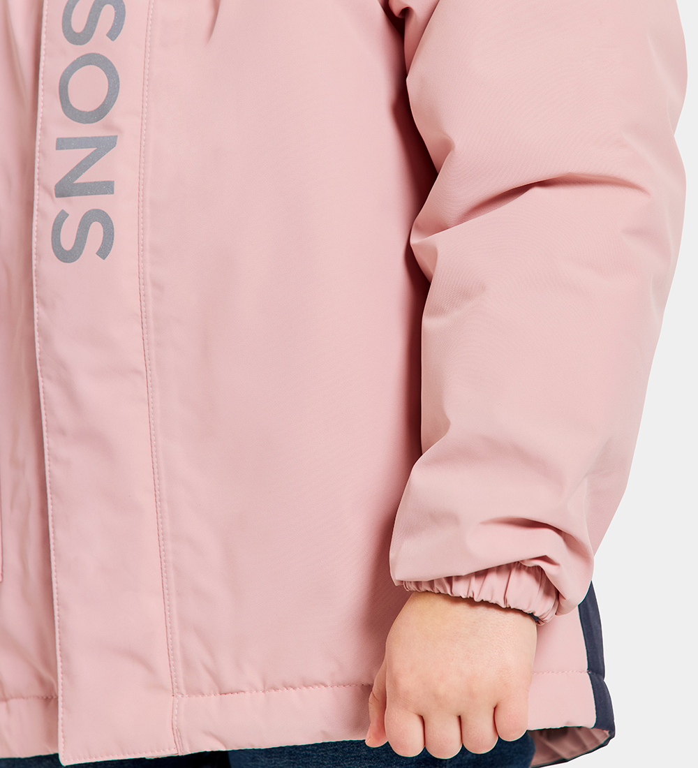 Didriksons Winter Coat - Talvi - Dusty Pink