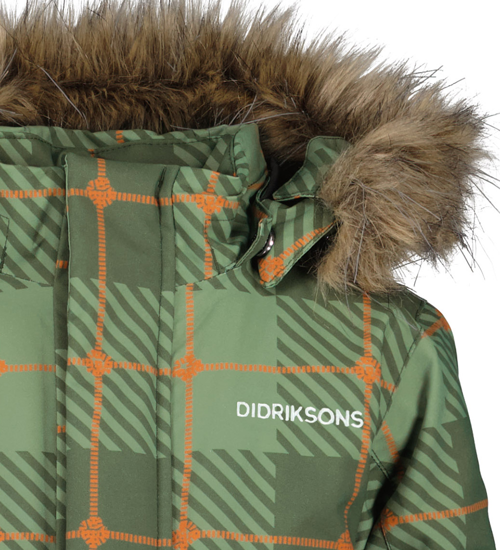 Didriksons Winter Coat - Polar Bear - Thermos Pine Green