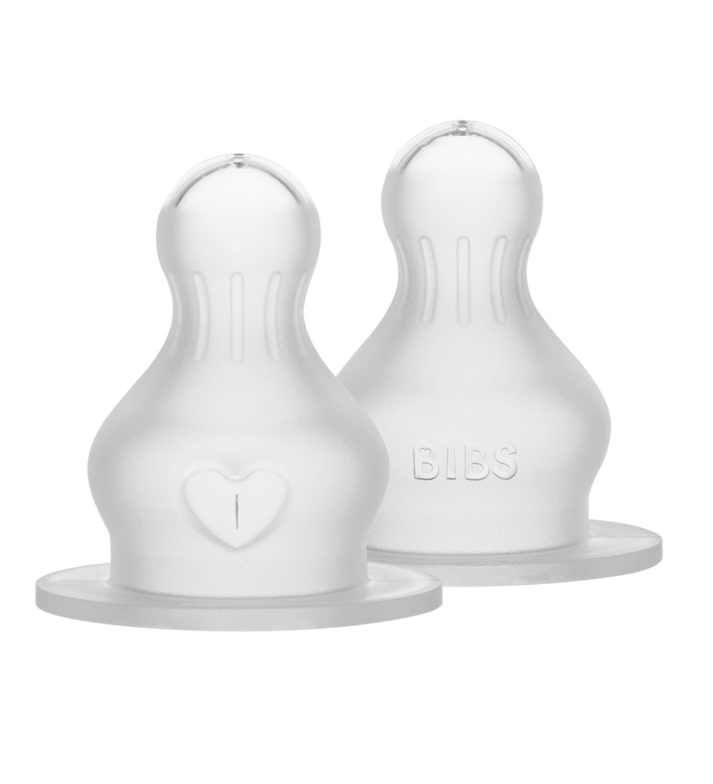 BIBS Flaschensauger - 2er-Pack - Fast Flow - Silikon