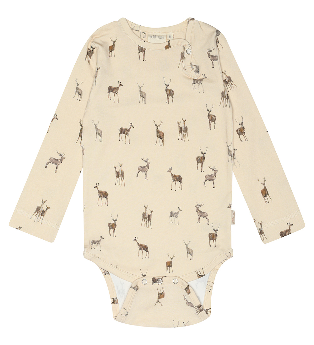 Petit Piao Body L/æ - Deer AOP